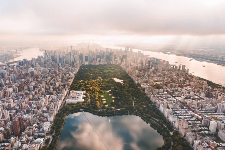 Aerial view of Central Park, Manhattan